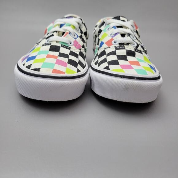 Vans X MoMA Womens ComfyCush Era Skate Sneakers Shoes Checker Size 5 - Picture 5 of 11